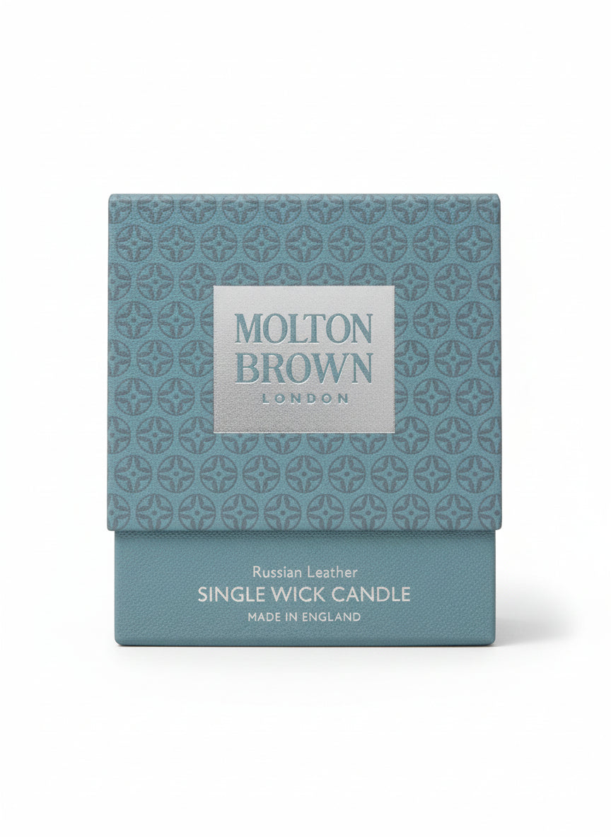 Molton Brown Scented Candle - Russian Leather - 190g