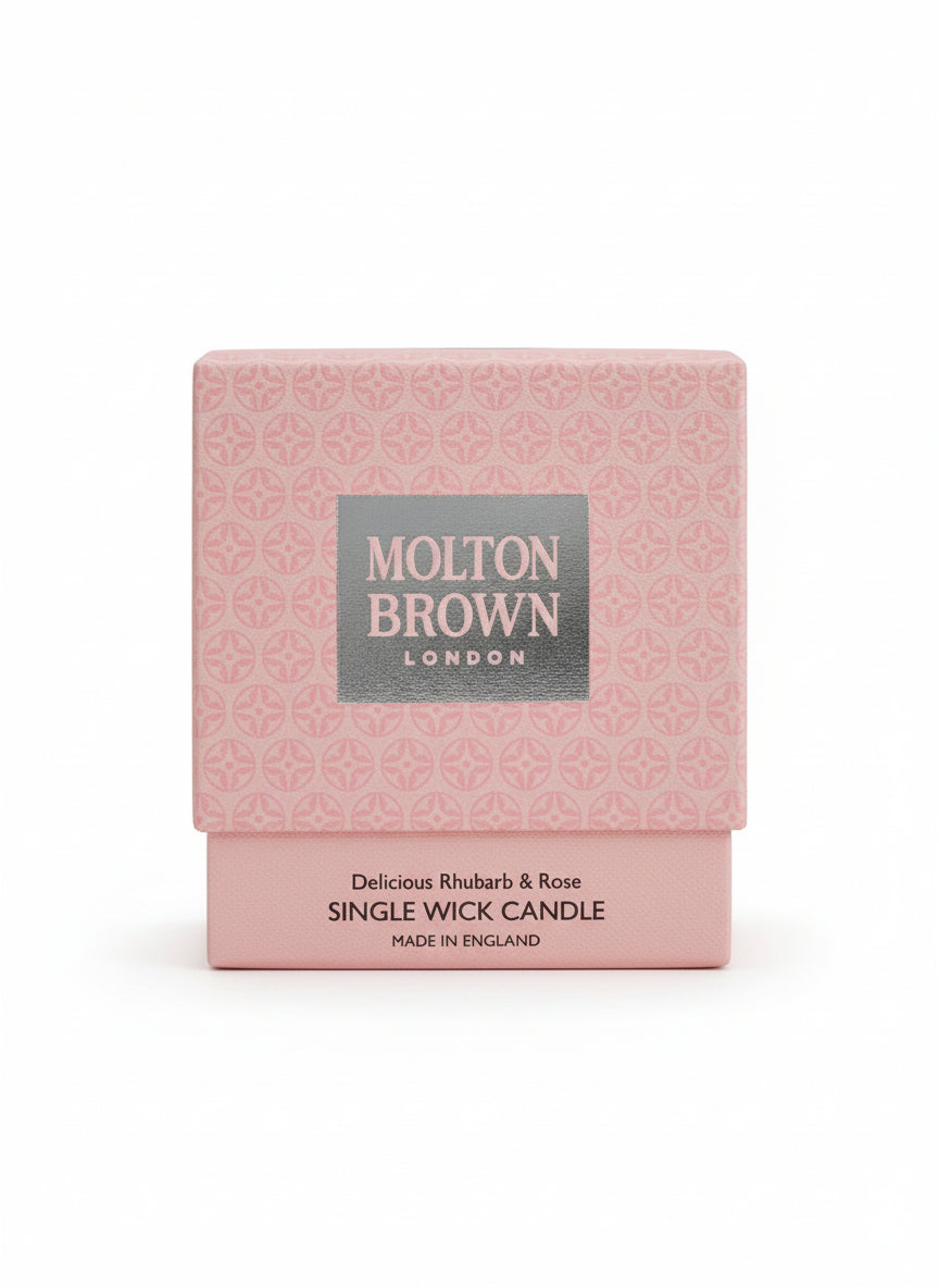 Molton Brown Candle - Delicious Rhubarb and Rose