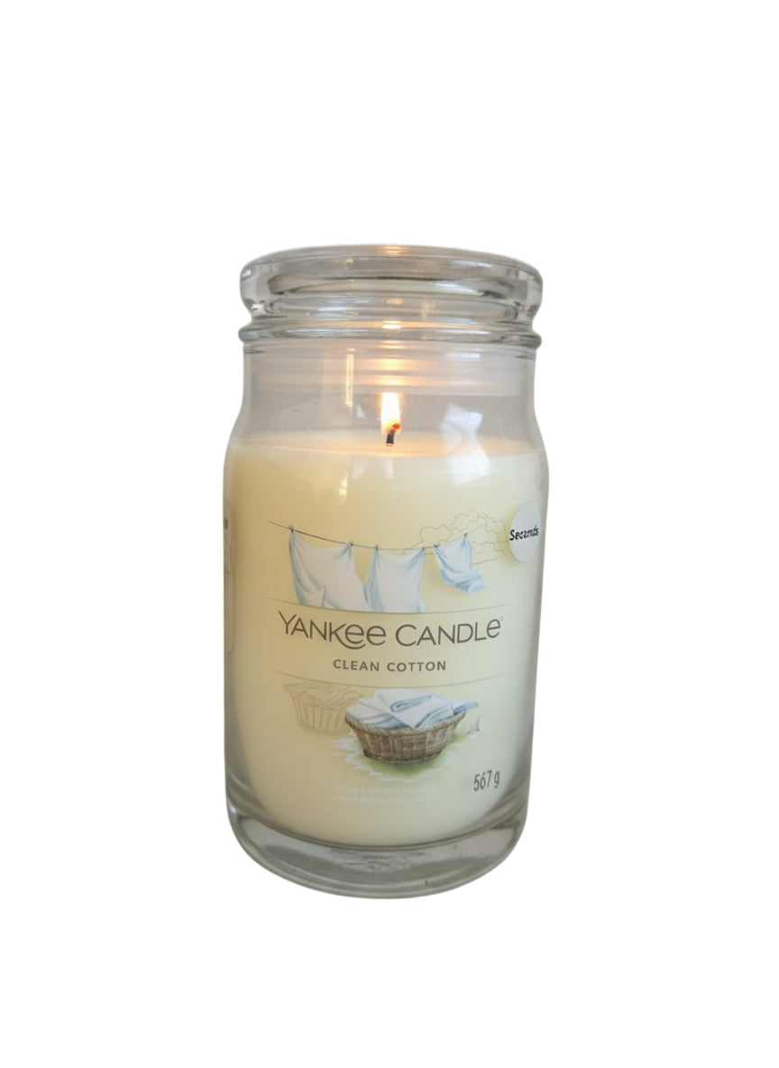 Yankee Candle - Clean Cotton 567g